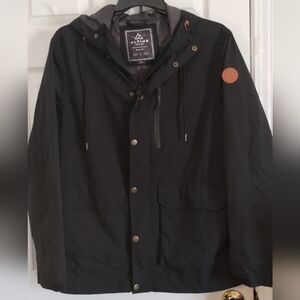 Women's Alpine Black All Weather Nylon Jacket